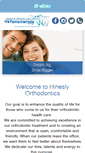 Mobile Screenshot of hineslyorthodontics.com